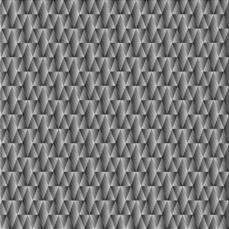 Tapis décoratif à motif géométrique brun Richview, Carré 7 pi