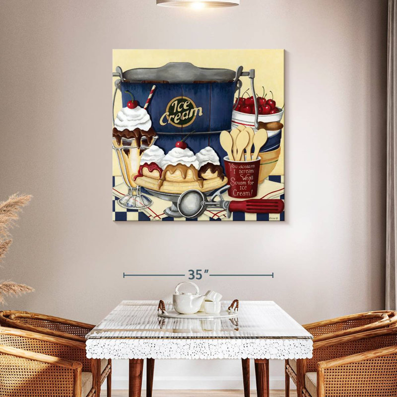 Yarlin Sweets Ice Cream, H 39 po x l 39 po