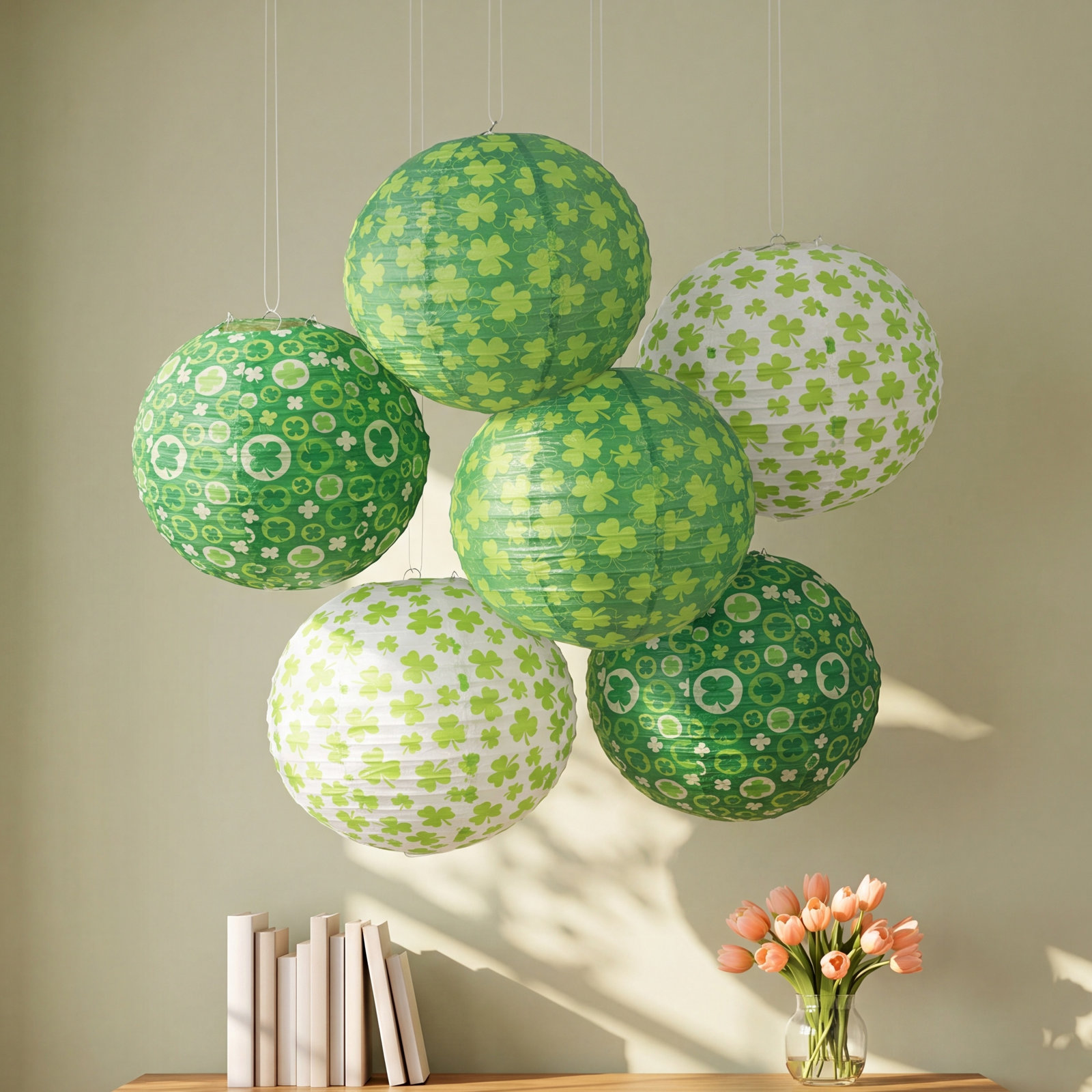 St. Patrick's Day Paper Lantern