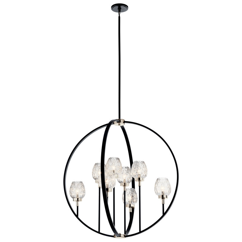 8 - Light Globe Chandelier