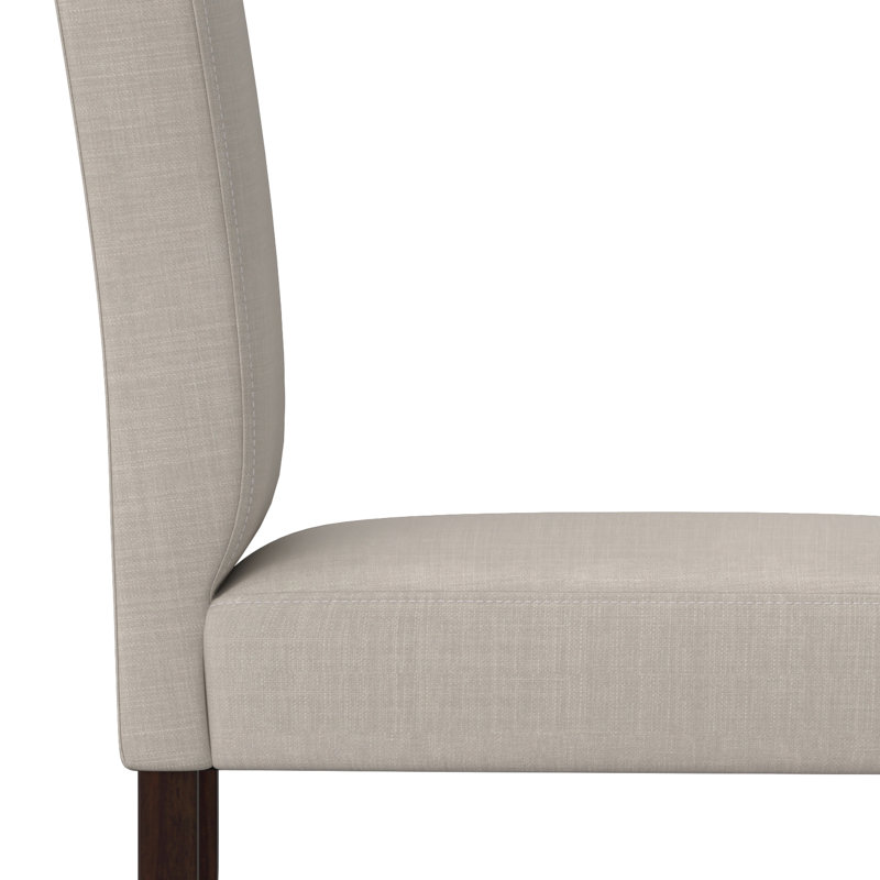 Chaise parsons Acadian Linen, Beige clair