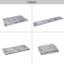 Tapis paillasson doré 2 pi x 3 pi (gris + doré, 2 pi x 3 pi)