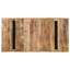 Laurie Solid Wood Top Metal Base Dining Table-61751216