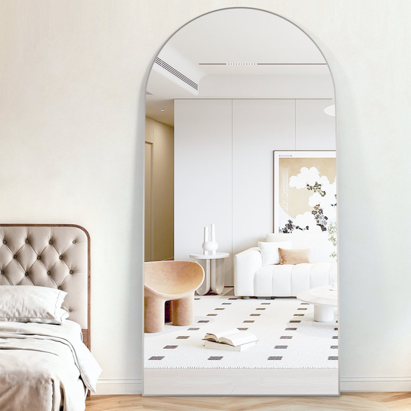 Aluminium Arch Freestanding Full Length Mirror