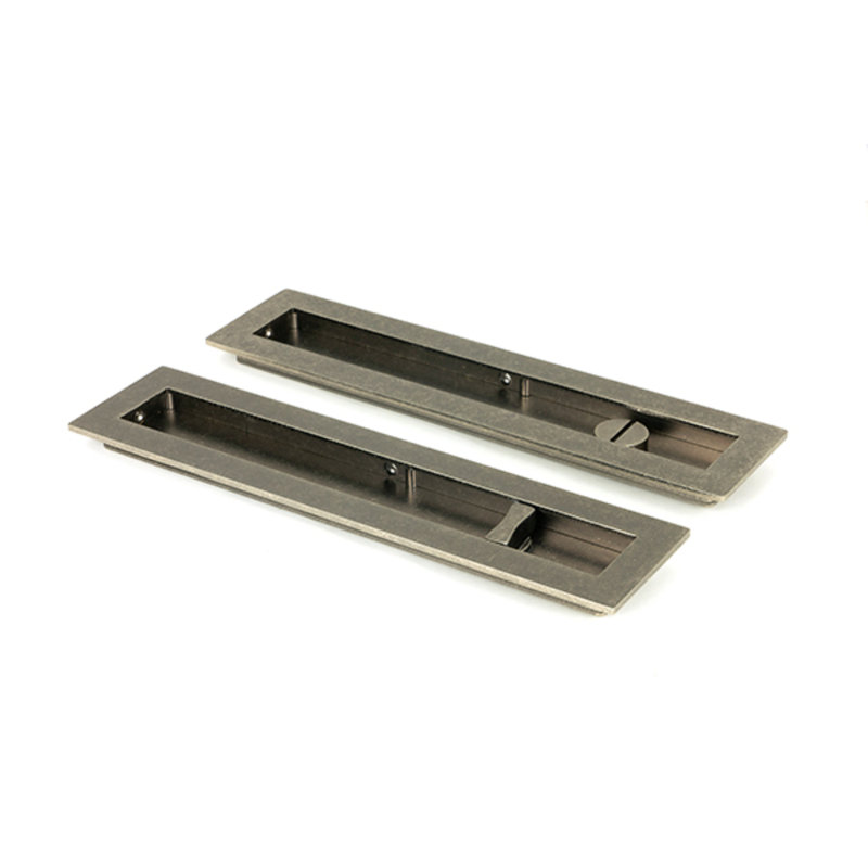 Door accessory, 25cm H x 6cm W x 1.3cm D, Pewter Patina