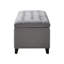 Banc de rangement rembourré Hannjo-1372497495