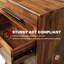  Commode 5 tiroirs en bois d'acacia massif-953228476