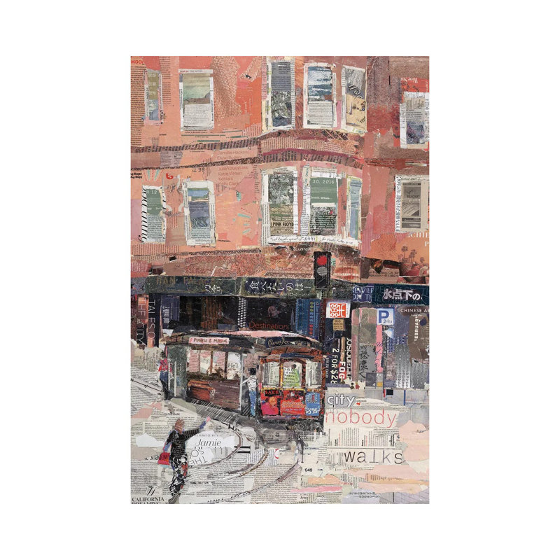 Nobody Walks 1 Piece Wrapped Canvas Painting, 45.72cm H x 30.48cm W x 1.905cm D