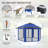 12 Ft. W x 12 Ft. D Metal Outdoor Gazebo with Mosquito Nettings-124903489-124944155