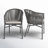 Allenton Patio Dining Armchair with Cushion