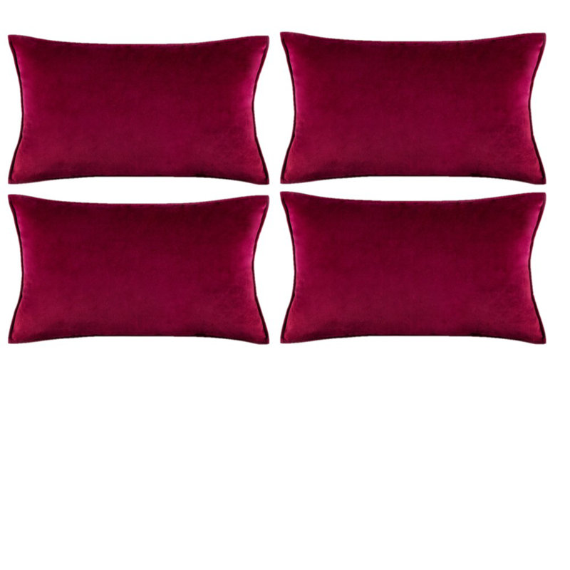  Coussin réversible, Vin rouge