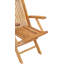 California Outdoor Teak Dining Armchair