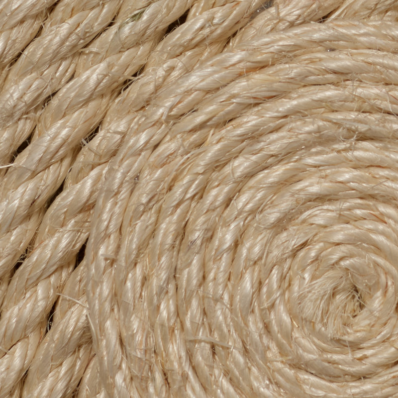 Handmade Jute Rope and Linen Wall Art Decor
