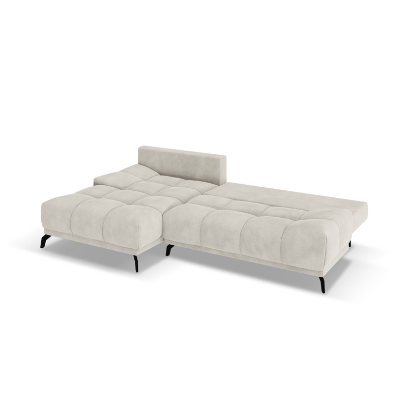 Cuthrell 5 Seater Sofa Bed, Left Hand Facing, Light Beige