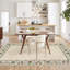 Rectangle Floral Area Rug-805193443-805193445