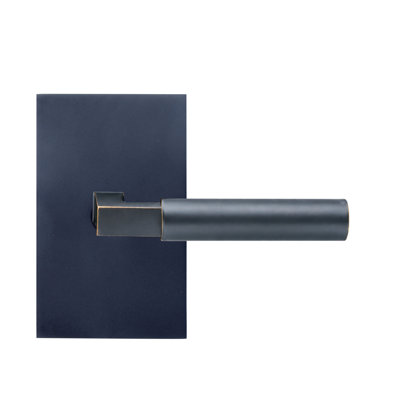 Bravura 845-8 Sumpter Dummy Lever on Rectangular Contemporary Rose in Oil Rubbed Bronze
