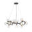 19-light Modern Twisted Glass Globe Chandelier-1335512087