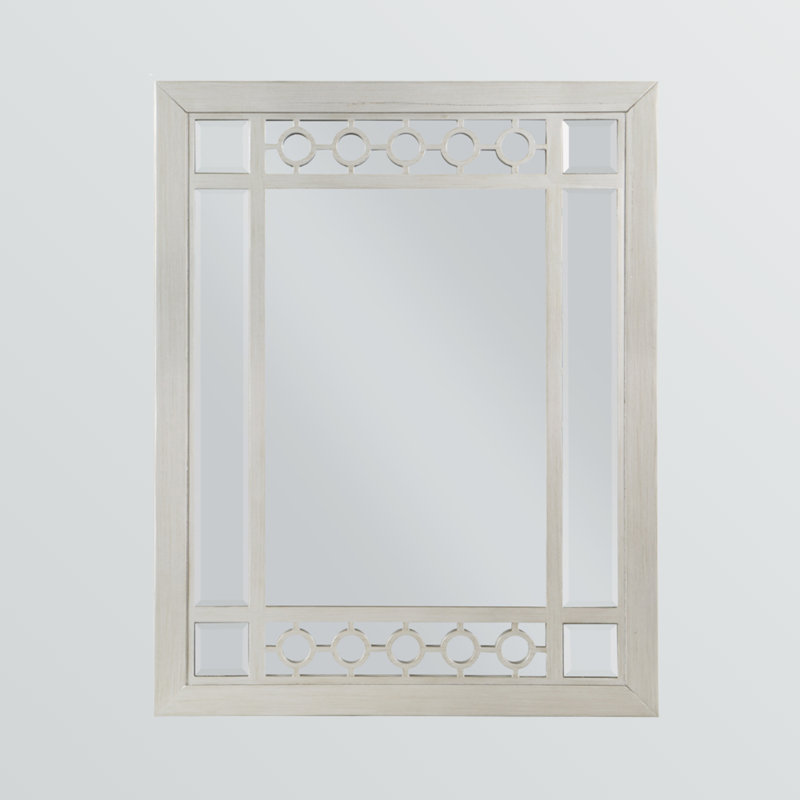 Hyder Mirror in Silver & Mirrored Finish