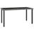Rectangular Patio Dining Table Outdoor Coffee Table with Glass Top PE Rattan for Backyard Garden-1977256034-1920355016
