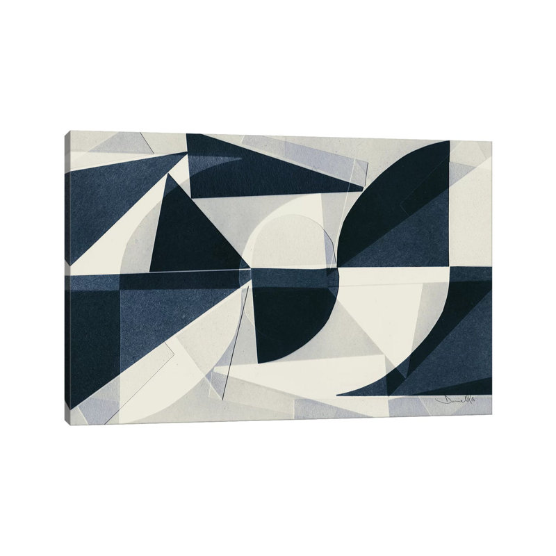 Bateau par Dan Hobjour, impression sur toile tendue, H 18 po x l 26 po x P 1,5 po