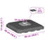 Black Plastic Large Heavy Weight Endurance