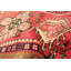Tapis rouge rétro Kayseri 2 pi 11 po x 6 pi 11 po