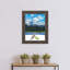 Cadre photo rustique en bois de pin brun, cadre photo, cadre artistique-433413389-433413388