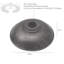 Modern Metal Cone Lamp Shade – E27 Fitting – Ceiling Pendant-1740257626