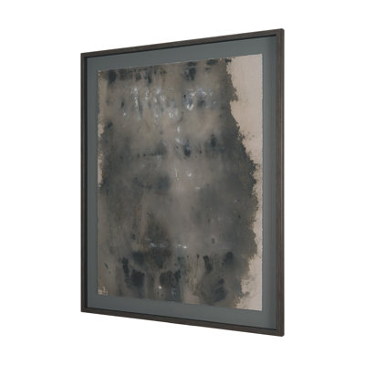 Recondite By Ira Havuka Hand-Embellished Framed Artwork Matted Under Glass