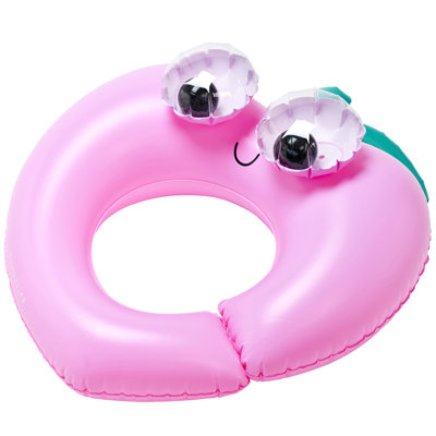 Kids Tube Pool Ring: Poppy the Peach - Pink