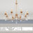 Fabio 8 - Light Steel Dimmable Chandelier-494403449