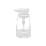 AVA Soap Dispenser - Black Glass with Black Pump