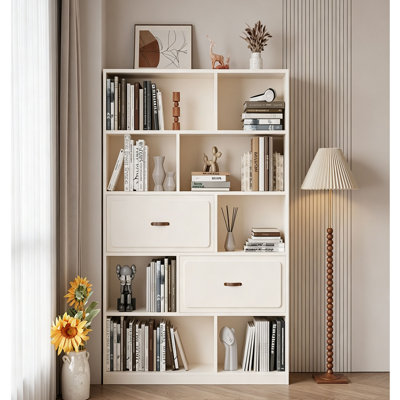 Bibliothèque de style crème française