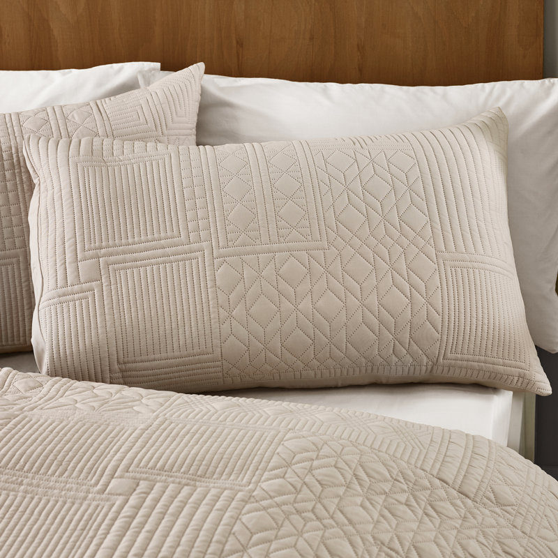 Folkstone Geo Duvet Cover Set, Single Duvet Cover + 1 Pillowcase