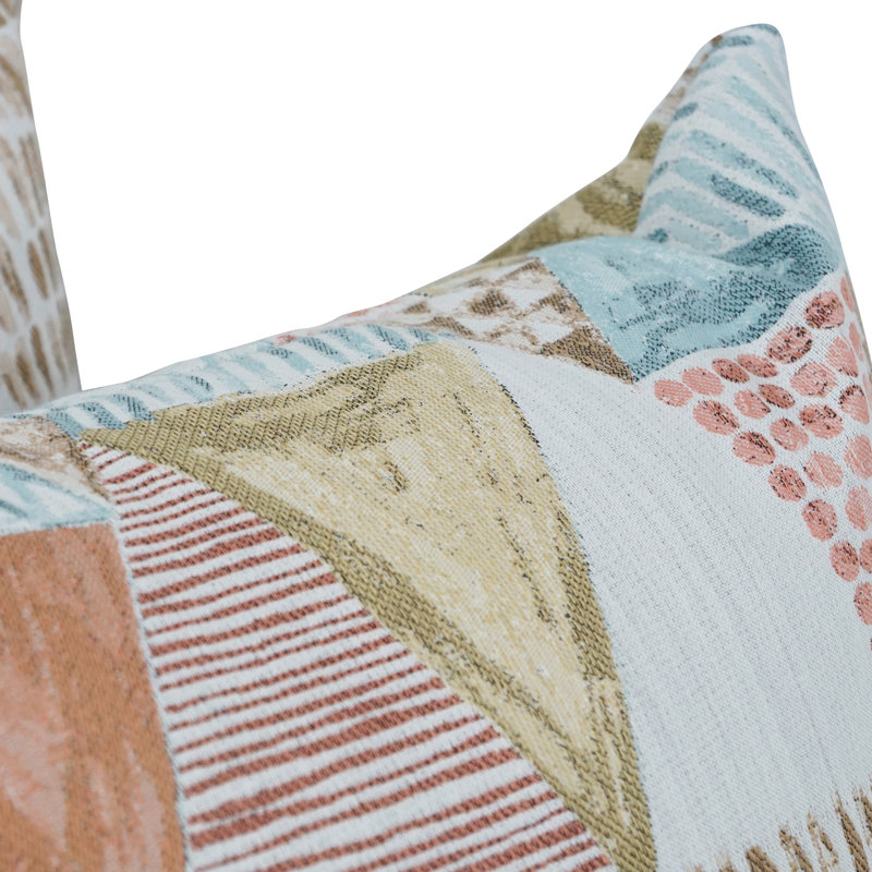 Floral Reversible Throw Pillow