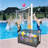 Poolside Float Storage, Outdoor Storage, Patio Poolside Float Storage Basket, Storage Box, Outdoor Pool Caddy
