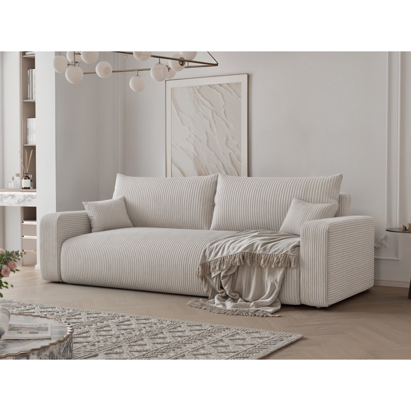 3 Seater Sofa, Cream
