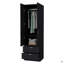 Garde-robe 2 tiroirs 2 portes
