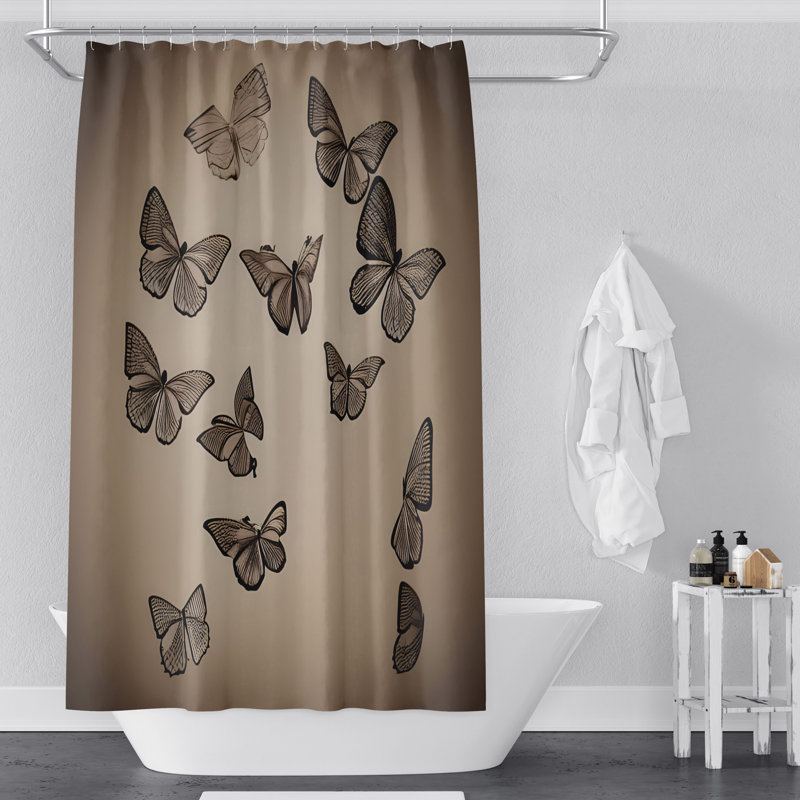 Rideau de douche Cyenthia, H 83 po x l 70 po