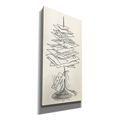 «Office Christmas Tree» par Tis the Season, art mural sur toile