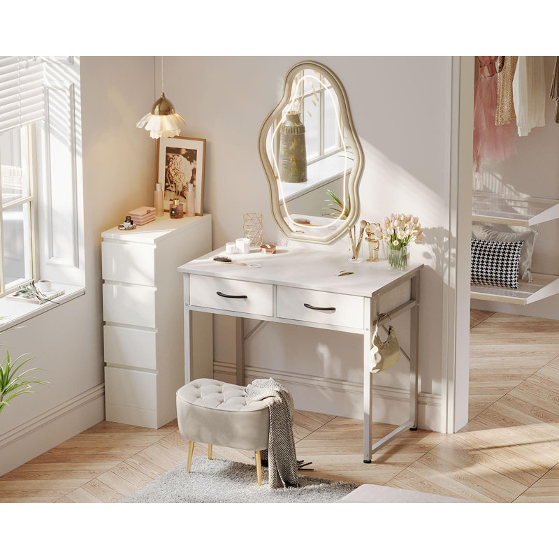 Sugeily Computer Desk, White