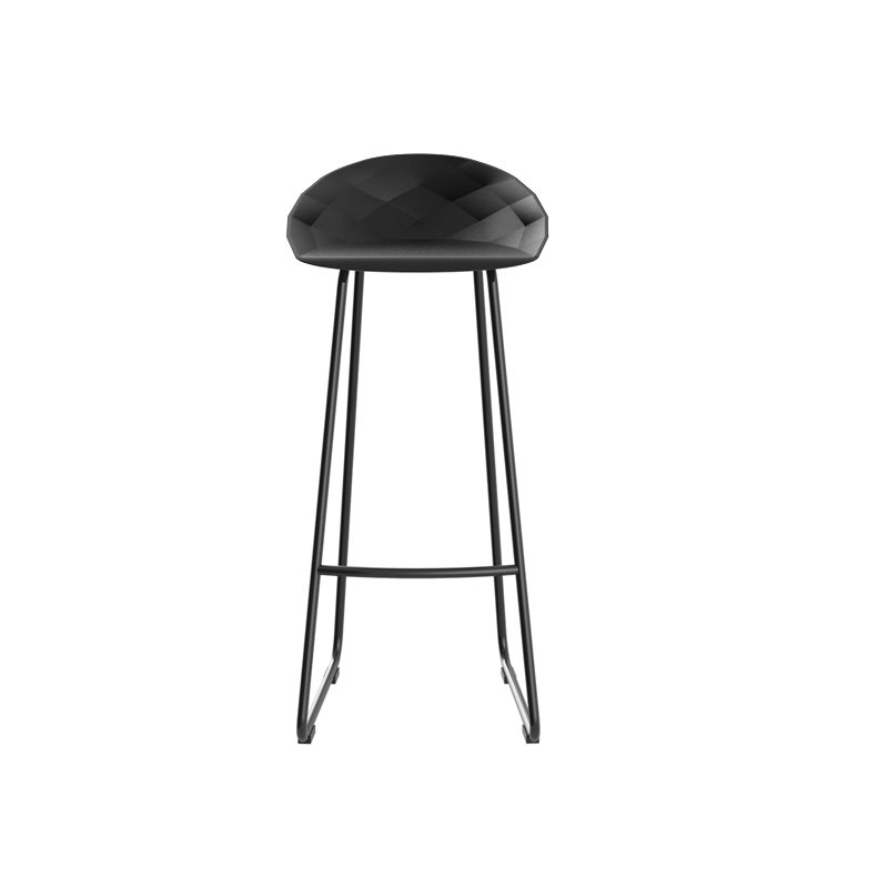 Vases Patio Bar Stool, Black