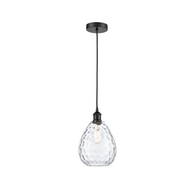 Luminaire suspendu simple à 1 lumière Oceanne