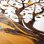 Handmade Wall Decor on Solid Wood