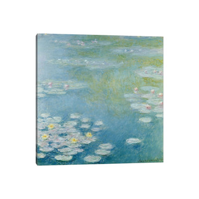 Nympheas At Giverny, 1908 by Claude Monet - Painting
