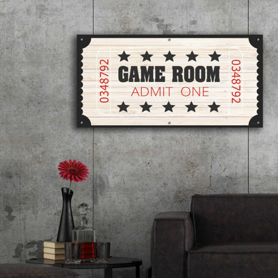 " Game Room Ticket " by Cindy Jacobs