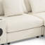 Canapé modulaire avec haut-parleurs Bluetooth, canapé en L avec console-128895466