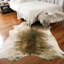 Tapis décoratif en fausse fourrure Western