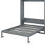 Grand lit escamotable avec tablettes-792903129