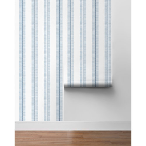 Wayfair | Blue Stripe Wallpaper You'll Love in 2023